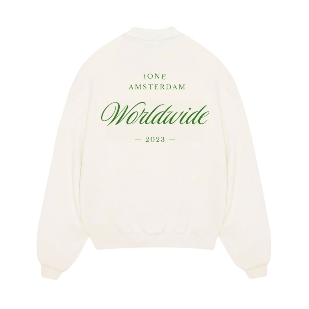 1ONE WORLDWIDE CREWNECK