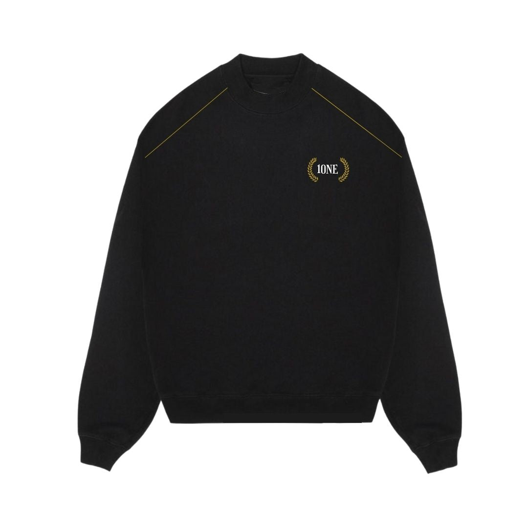 1ONE GOLD STRIPE CREWNECK (S5)