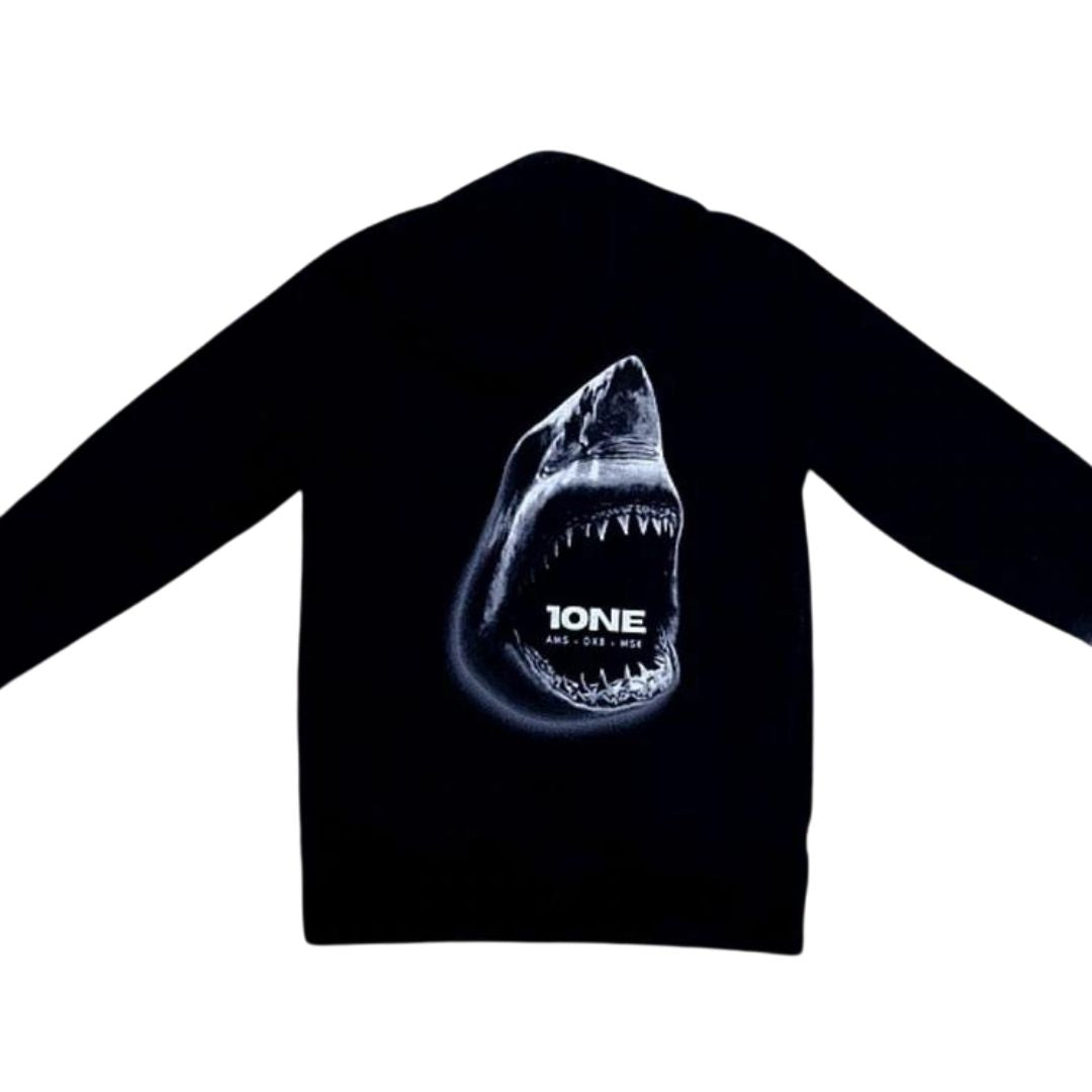 1ONE GREAT WHITE SHARK HOODIE